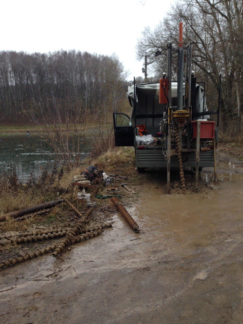 Инженерно-геологические изыскания по объекту «Капитальный ремонт плотины на реке Городня»